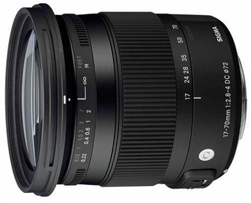Objectif Reflex Sigma 17-70mm f/2,8-4 DC Macro OS HSM Contemporary pour Nikon